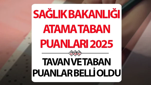 KPSS-2025/5: Sağlık Bakanlığı Biyomedikal Teknikeri Atama Puanları KPSS-2025/5: Sağlık Bakanlığı Biyomedikal Teknikeri Atama Puanları