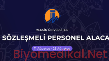 Mersin Üniversitesi Biyomedikal Teknikeri Alımı 2026