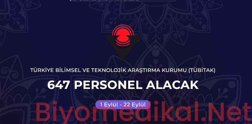TÜBİTAK 2026 Personel Alımı Biyomedikal Mühendisliği Mezunları İçin Ar-Ge Fırsatı